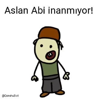 😱 emoji Aslan Abi @Qonshubot Telegram sticker 3 of 31