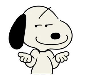 😉 emoji Animated Snoopy Retro Stickers @moe_sticker_bot Telegram sticker 18 of 24