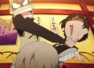 Sticker from BSD- dazai x chuya
