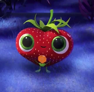 🍓 emoji Barry the Strawberry(@DaftoLyf) Telegram sticker 11 of 35