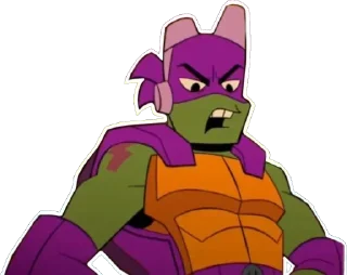 😠 emoji 💜 Donatello 💜 Telegram sticker 15 of 39