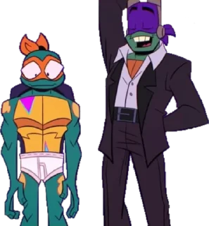 🔞 emoji 💜 Donatello 💜 Telegram sticker 5 of 39