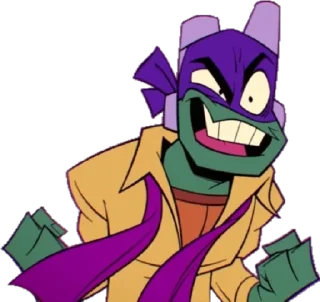🤩 emoji 💜 Donatello 💜 Telegram sticker 8 of 39