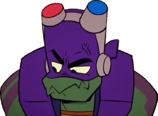 😠 emoji 💜 Donatello 💜 Telegram sticker 11 of 39