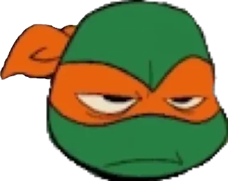 😑 emoji ROTTMNT Telegram sticker 11 of 118