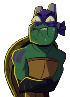 🤮 emoji 💜 Donatello 💜 Telegram sticker 24 of 39