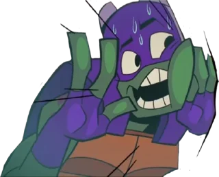 😈 emoji 💜 Donatello 💜 Telegram sticker 21 of 39