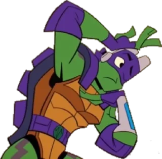 😵 emoji 💜 Donatello 💜 Telegram sticker 9 of 39