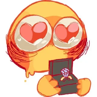 😍 emoji Mood board Telegram sticker 7 of 109