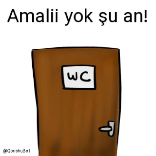 🚽 emoji Amalii @Qonshubot Telegram sticker 22 of 31
