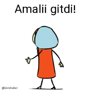 ✋️ emoji Amalii @Qonshubot Telegram sticker 2 of 31