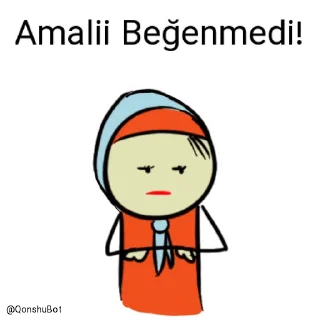 👎 emoji Amalii @Qonshubot Telegram sticker 21 of 31