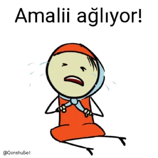 😭 emoji Amalii @Qonshubot Telegram sticker 14 of 31