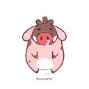 Sticker from Fat Boar- @MochaStickers
