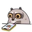 🦝 emoji Sen bekle sen pack by @QuotLyBot Telegram sticker 20 of 117