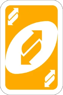 Sticker from UNO Cards