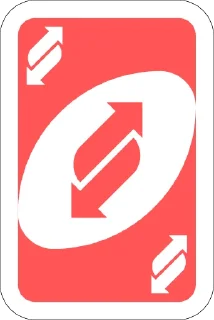 Sticker from UNO Cards