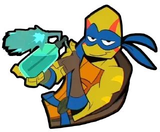 😌 emoji 💙 Leonardo 💙 Telegram sticker 15 of 53