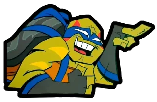 😂 emoji 💙 Leonardo 💙 Telegram sticker 18 of 53