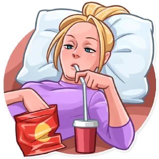 🍔 emoji Friends @English_World_Chatting Telegram sticker 20 of 30
