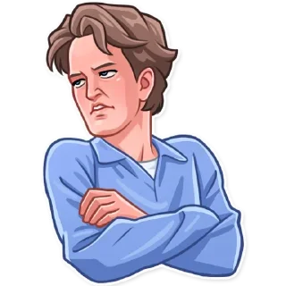 😒 emoji Friends @English_World_Chatting Telegram sticker 14 of 30