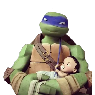 🤱 emoji TMNT 2012 Telegram sticker 11 of 17