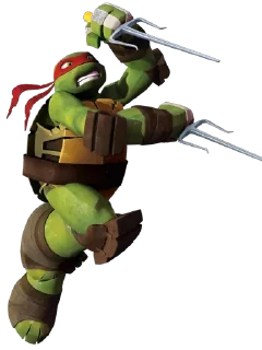 😠 emoji TMNT 2012 Telegram sticker 17 of 17