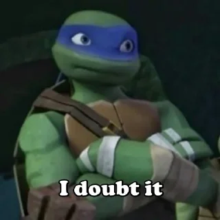 Sticker from TMNT 2012
