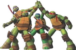 🙌 emoji TMNT 2012 Telegram sticker 16 of 17
