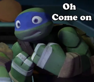Sticker from TMNT 2012