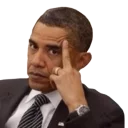 😡 emoji Barack Obama Telegram sticker 7 of 8