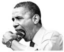 🍔 emoji Obama Telegram sticker 6 of 9