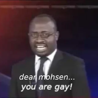 Sticker from why are you gay?