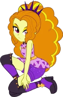 Sticker from Equestria girls