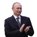 Sticker from Vladimir Putin