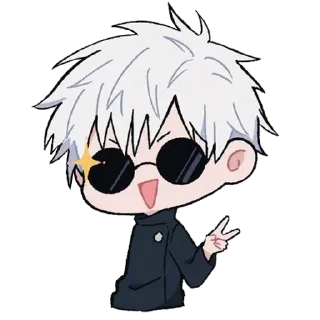Sticker from Satoru Gojo