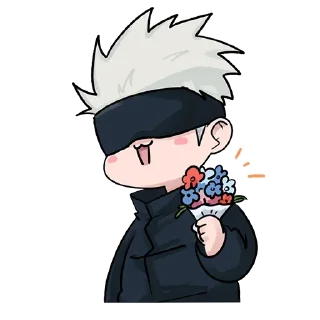 Sticker from Satoru Gojo