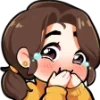 😂 emoji ˗ˋʚ 𝑔𝑖𝑟𝑙𝑦 ♡︎ @I1RRN ɞˊ˗ Telegram sticker 4 of 200
