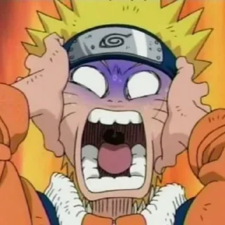 😱 emoji Naruto Telegram sticker 20 of 120