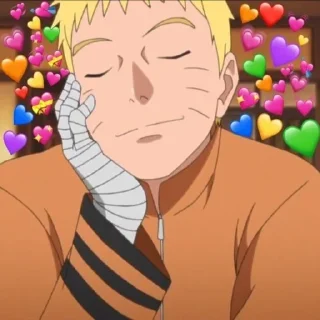 🥰 emoji Naruto Telegram sticker 2 of 120