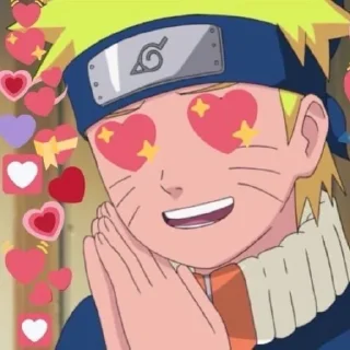 😍 emoji Naruto Telegram sticker 3 of 120