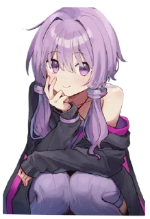 🌟 emoji ♫⃝⬤◯ Yuzuki Yukari // @KesitoMania Telegram sticker 21 of 120
