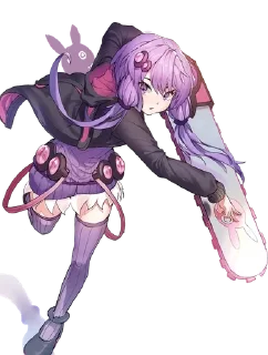 🌟 emoji ♫⃝⬤◯ Yuzuki Yukari // @KesitoMania Telegram sticker 18 of 120