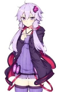 🌟 emoji ♫⃝⬤◯ Yuzuki Yukari // @KesitoMania Telegram sticker 3 of 120