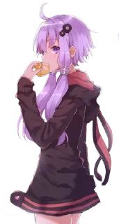 🌟 emoji ♫⃝⬤◯ Yuzuki Yukari // @KesitoMania Telegram sticker 13 of 120