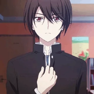 🍕 emoji 🍡 yuu otosaka .❈. @KA_anime_sticker Telegram sticker 20 of 120