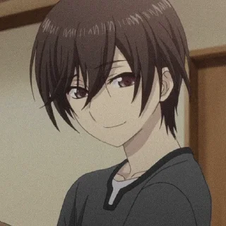 🍕 emoji 🍡 yuu otosaka .❈. @KA_anime_sticker Telegram sticker 18 of 120