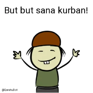 🤗 emoji But but @Qonshubot Telegram sticker 18 of 31