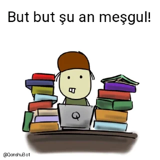 😖 emoji But but @Qonshubot Telegram sticker 24 of 31