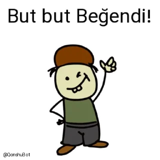 👍 emoji But but @Qonshubot Telegram sticker 20 of 31
